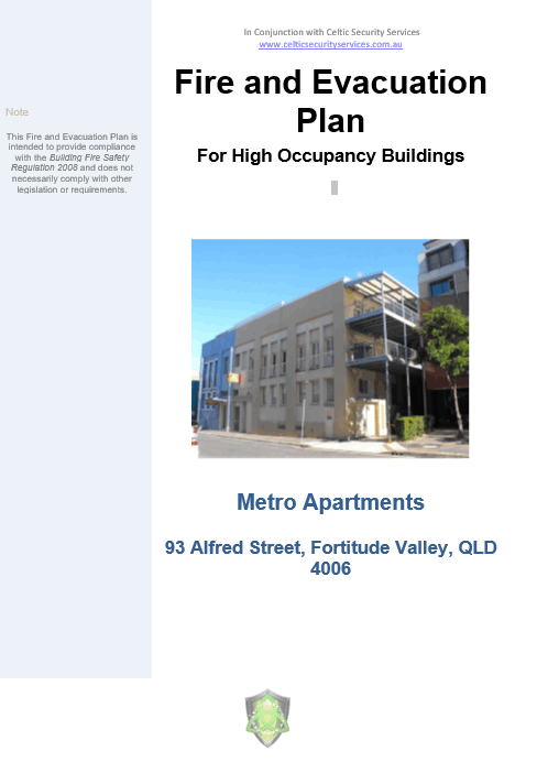 Evacuation Plan | Celtic Security Services